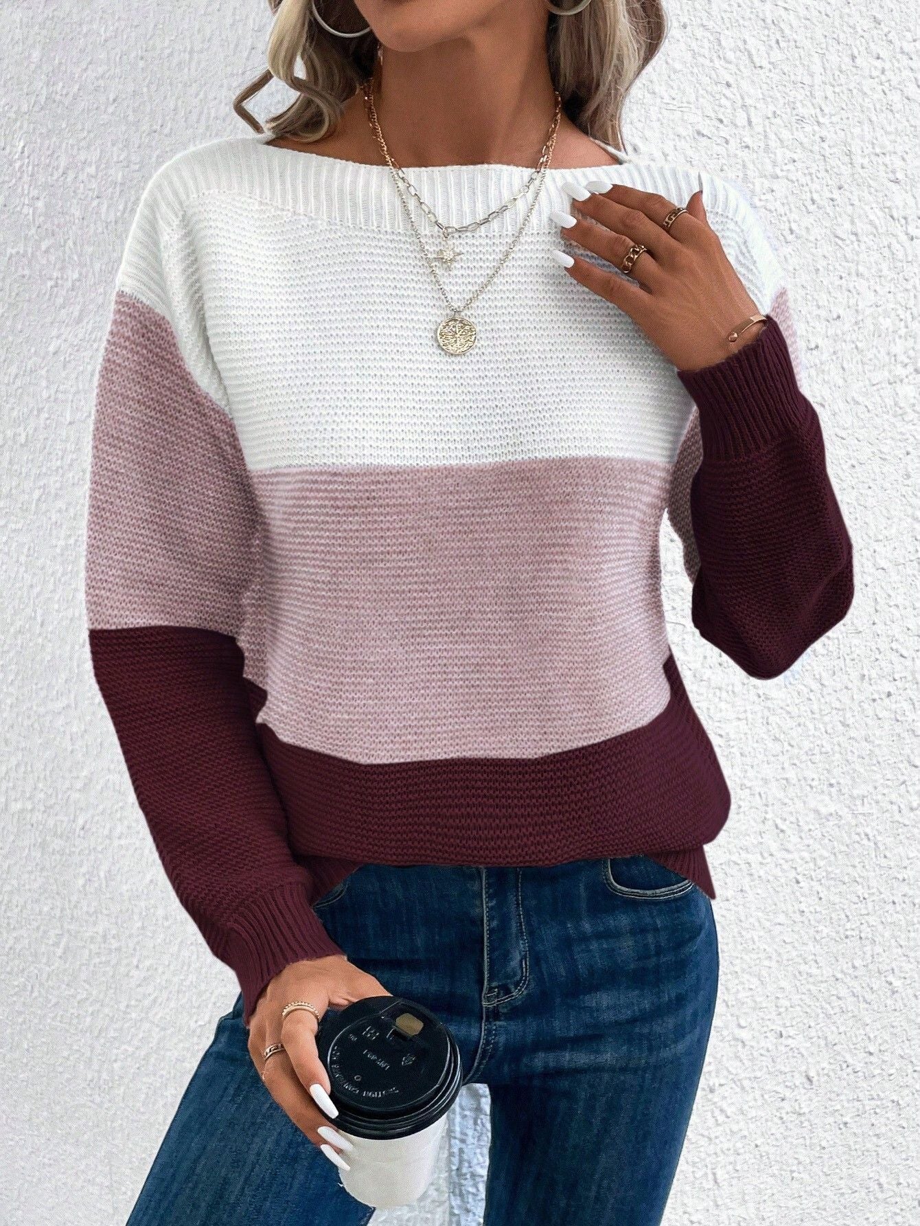 Joann™ - Versatile Knitted Sweater for Every Occasion