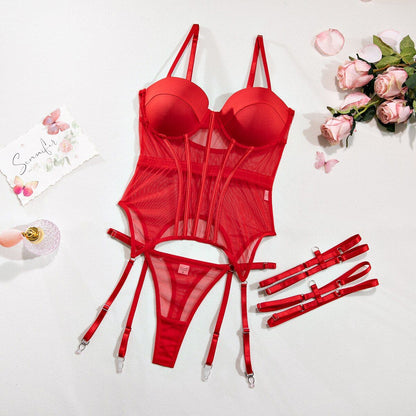 Elegant Comfort Lingerie Set - Vibrant Colors and Soft Design