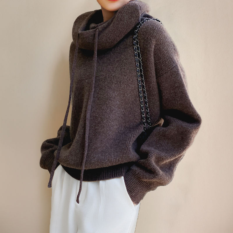 Charlotte Luxurious Warm Wool Turtleneck Sweater