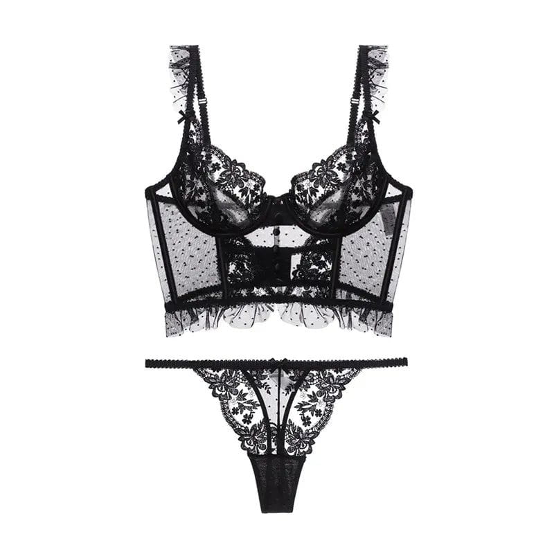 Elegant Isabella Floral Lace Lingerie Set - Celebrate Your Femininity